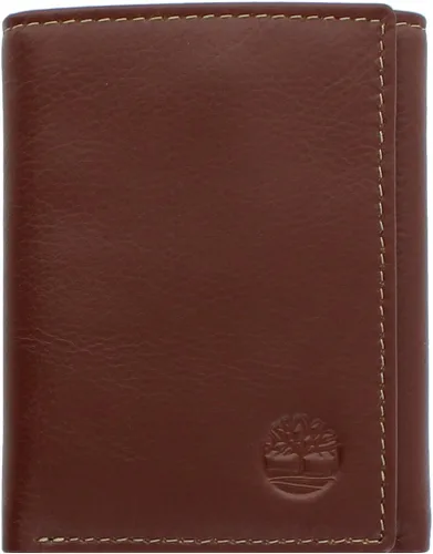 Miniatura 7 de Timberland Billetera triple de cuero para hombre con ventana de identificación