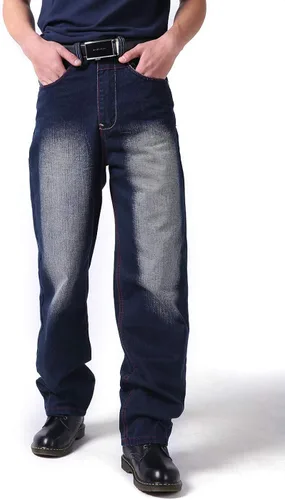 Miniatura 6 de Arlita pantalones vaqueros holgados para hombre con pierna recta