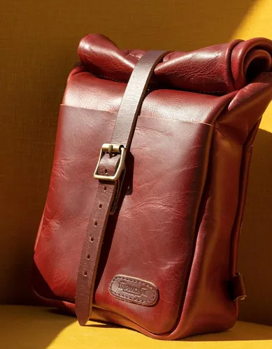 Miniatura 2 de Trip Machine Company Leather Mini Pannier - Vintage Tan
