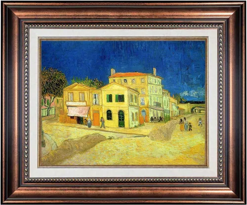 Miniatura 17 de ELITEAART- La noche estrellada por Vincent Van Gogh, pintura al óleo, reproducción de pintura al óleo, impresión en lienzo giclée, tamaño marcado