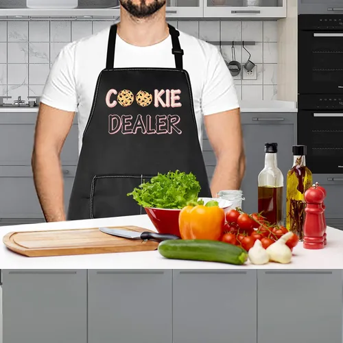 Miniatura 5 de LEVLO Regalo para amantes de la repostería de galletas, delantales para repostería, regalo de chef