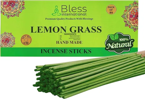 Miniatura 37 de Bless International varillas de incienso 100 % natural hechas a mano, sumergidas a mano, el mejor aroma Incienso y mirra