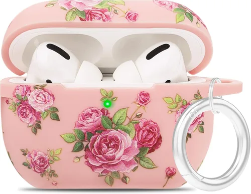 Miniatura 40 de Funda de Airpod Pro de silicona suave - Funda de estuche de carga de LitoDream para AirPods Pro de Apple, lindo protector de estuche para mujeres