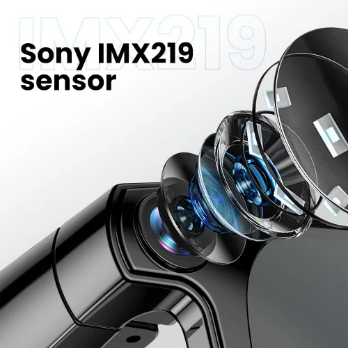Miniatura 2 de Padmate Viewmate - Lentes inteligentes AI con cámara, grabación HD 1080P y control de voz, lentes de traducción Bluetooth con 164 idiomas