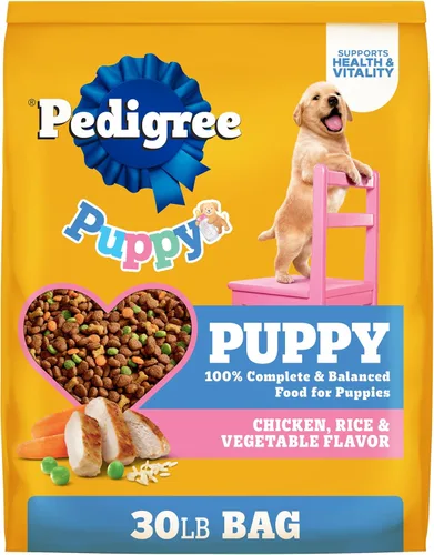 Miniatura 12 de Pedigree Puppy Growth & Protection - Alimento seco para perros con sabor a pollo y verduras - 3.5 libras Bolsa