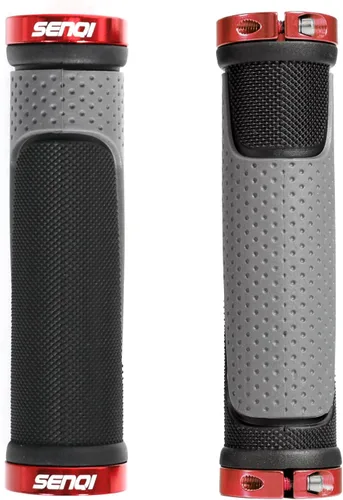 Puños de bicicleta ligeros de 5.118 in y 3.543 in, manillar de 0.874 in, antideslizantes, adecuados para bicicletas de montaña y BMX de múltiples