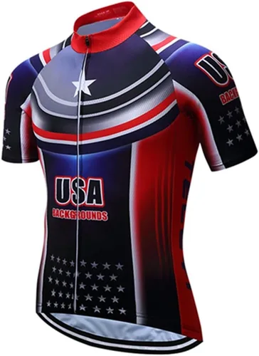 Miniatura 4 de Shenshan - Conjunto de camiseta de ciclismo de manga corta para hombre