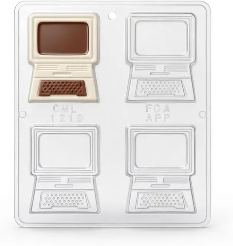 Molde de caramelo de chocolate para computadora 1219