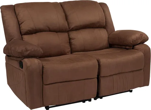 Miniatura 3 de Flash Furniture - Sofá unipersonal reclinable, Microfibra, Microfibra café chocolate.