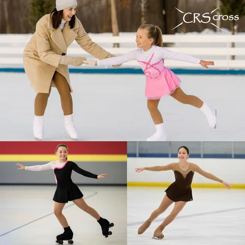 Miniatura 7 de CRS Cross Fundas para botas de patinaje, cubiertas de licra para patinaje sobre hielo. Protección lista para el rendimiento para patines artísticos