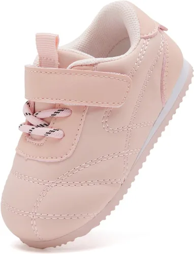 Miniatura 14 de BMCiTYBM Zapatos de bebé para niños y niñas, zapatos para caminar para niños pequeños, zapatos ligeros antideslizantes para 6, 9, 12, 18, 24 meses