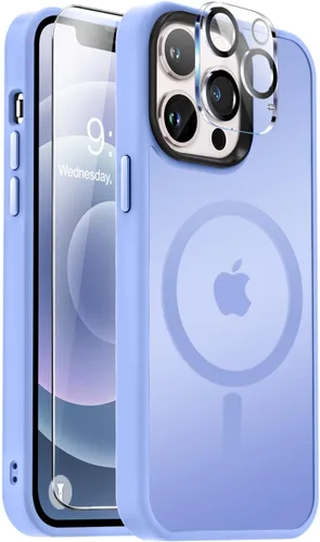 Miniatura 31 de Vooii Funda para iPhone SE 3ª/2ª/2020 con Magnético, Funda iPhone 8/7 [Compatible con Magsafe] [Diseño Integrado] Sensación de Agarre Cómoda Delgada