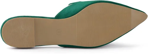 Miniatura 5 de Allegra K Sandalias planas con punta puntiaguda para mujer