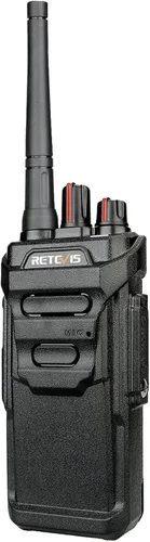 Miniatura 16 de Retevis RT48 Walkie Talkies impermeables con auricular, radio profesional y empresarial de 2 vías, radio bidireccional resistente, cargador de seis
