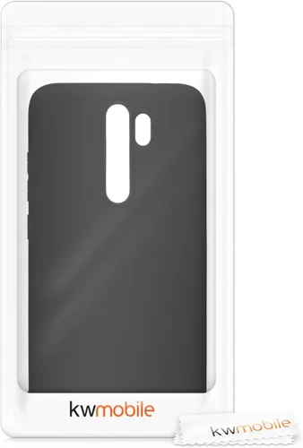 Miniatura 7 de kwmobile Funda compatible con Xiaomi Redmi Note 8 Pro - Funda protectora de silicona TPU suave y delgada - Negro mate