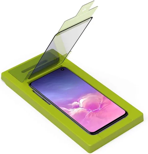 Miniatura 2 de PureGear Protector de pantalla de vidrio templado HD de máxima claridad para Samsung Galaxy S10e, protector de protección premium, precisión