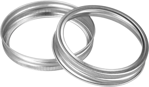 Miniatura 8 de uxcell Anillos para tarros de conserva, 24 unidades, bandas de repuesto para tarros de masón de hojalata de boca regular, a prueba de fugas, se