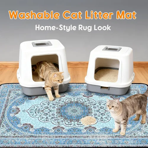 Miniatura 3 de PatiencET Almohadillas lavables para orina para perros y gatos, 72 x 72 pulgadas, súper absorbentes, a prueba de fugas, reutilizables, 1 almohadilla