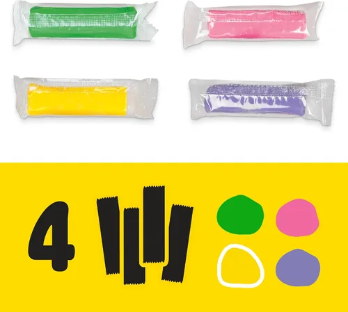 Miniatura 5 de Play-Doh Disney Junior Mickey Mouse Clubhouse, juego de juguetes apilables felices, juguetes preescolares, regalos de manualidades y arte para niños