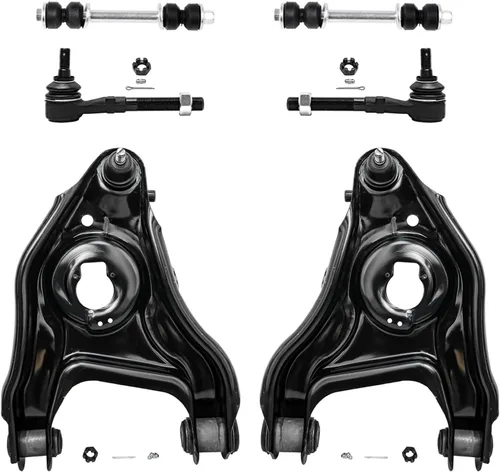 Miniatura 109 de Detroit Axle - Kit de extremo delantero para Chrysler 300 Dodge Charge Challenger 2011-2023, 2 brazos de control inferiores traseros 2 rótulas