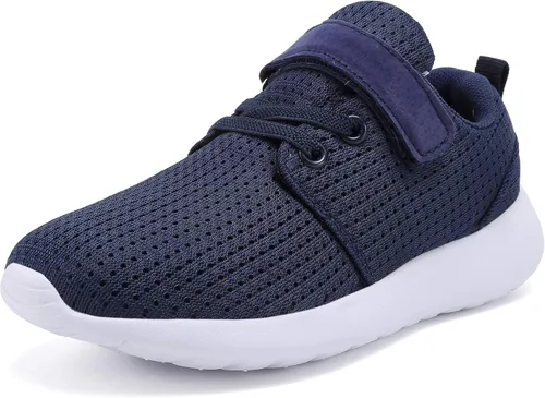 TOEDNNQI Boys Girls Sneakers Kids Lightweight Breathable Strap Athletic Running Shoes for ToddlerLittle KidBig Kid