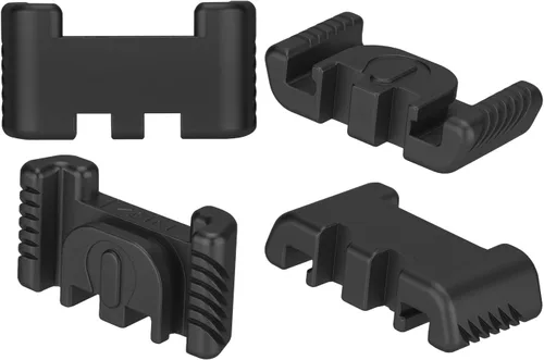 Miniatura 5 de NDZ Performance Placa trasera de aluminio con asistencia deslizante para Glock 1-5 Glock 17 19 19 19 x 22 23 24 26 27 31 32 33 34 35 45 47 49, Negro