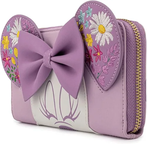 Miniatura 4 de Loungefly Minnie wFlowers Ziparound Wallet