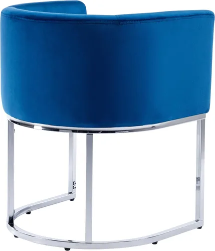 Miniatura 7 de RIVOVA Juego de 2 Sillas de Comedor Tapizadas, Sillas Laterales de Barril Modernas con Reposabrazos para Comedor, Cómodas Sillas con Reposabrazos