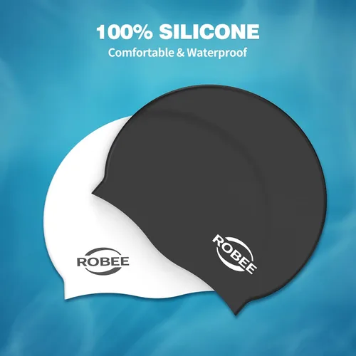 Miniatura 4 de Robee Gafas de natación, gafas de natación polarizadas para adultos, para hombres, mujeres y jóvenes, gafas de piscina de agua