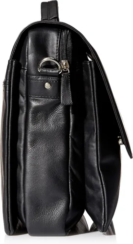 Miniatura 3 de Visconti - Funda de piel para negocios (tamaño grande), Negro), 658