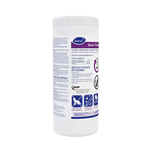 Miniatura 3 de Diversey - Toallitas desinfectantes Tb Oxivir, 720
