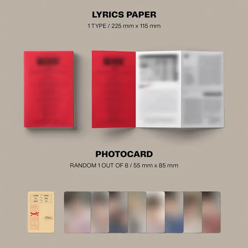 Miniatura 6 de Stray Kids - Mini álbum [MAXIDENT] (CASE Ver. / SEUNGMIN Ver.) Estuche de papel + libro de fotos + CD-R + papel de letras + tarjeta de fotos +