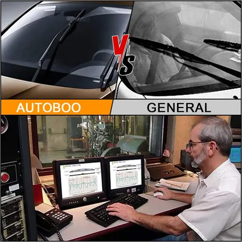 Miniatura 8 de AUTOBOO 20" y 18" Limpiaparabrisas (Paquete de 2), Limpiaparabrisas de calidad OEM Premium para todas las estaciones, limpiaparabrisas Armor