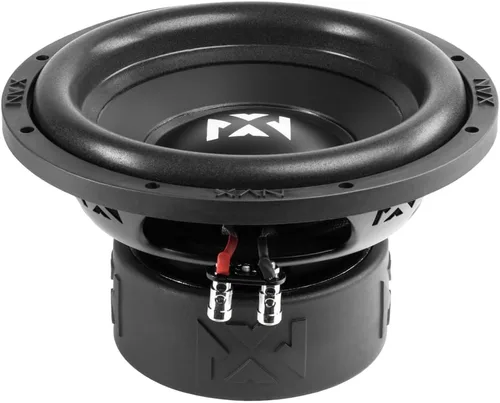 Miniatura 3 de NVX NSW102 Versión 3 (NSW102v3) 1000 W pico (500 W RMS) Serie N v3 Subwoofer dual de 10 pulgadas para automóvil de 2 ohmios