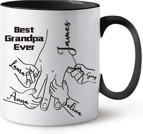 Miniatura 9 de Personalized Mug with Photo Text Picture Logo, Custom 11/15 Oz Coffee Travel Mug, Personalized Father’s Day Birthday Employee Appreciation Gifts for