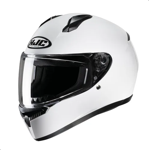 Miniatura 3 de HJC C10 Casco de Motocicleta de Cara Completa Sólido (Negro Semi Mate, X Pequeño)