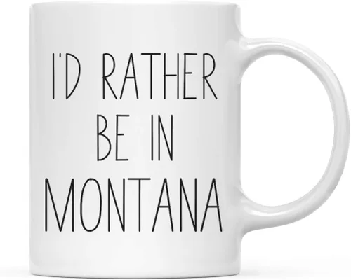 Miniatura 16 de Andaz Press Taza de café de 11 onzas, regalo con texto en inglés "I'd Rather Be in Alabama", 1 paquete, para estudiar en el extranjero, regalo