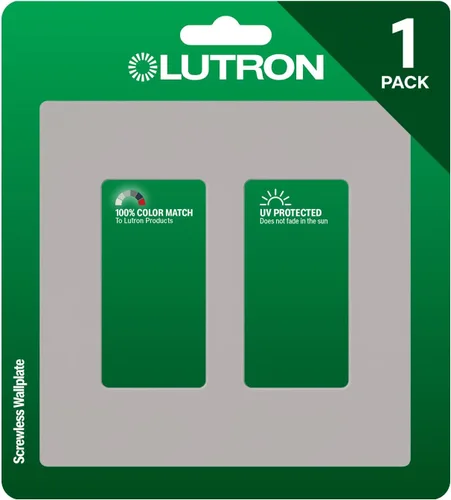 Miniatura 9 de Lutron Claro - Placa de cubierta para interruptor de luz, placa de pared de 2 posiciones, para interruptores de luz decorativos, cubierta de Acero
