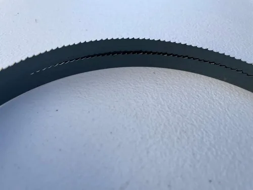 Miniatura 5 de AYAO Hojas de sierra de cinta de 56-1/8 pulgadas x 3/8 pulgadas x 6TPI para sierras de cinta Delta 28-180 y 28-185 de 8 pulgadas, paquete de 2