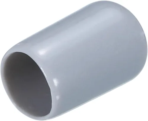 Miniatura 33 de uxcell 25 tapas de goma de 0.787 in de vinilo de identificación redonda tapa tapa de rosca de tornillo protectores negro
