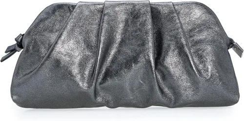Miniatura 18 de CHARMING TAILOR Bolso tipo sobre elegante de cuero vegano suave con pliegues de PU para mujer