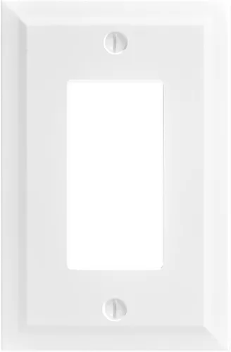 Miniatura 11 de Questech Cubiertas de tomacorrientes, placas de pared dúplex individuales, placas de interruptor de 1 banda, tamaño estándar, cubiertas de toma
