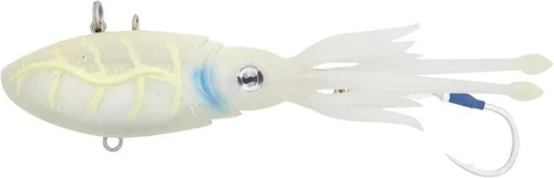 Miniatura 30 de Nomad Design Señuelo de pesca vibratorio patentado original de Squidtrex – Señuelo de plástico suave TPE con aroma añadido para agua salada con Cali
