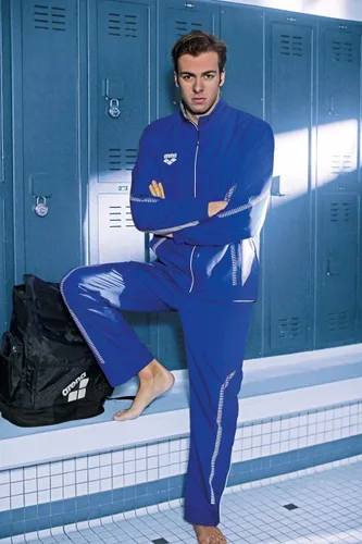 Miniatura 5 de Arena Men's Team Line Warm-up Tracksuit Lightweight Athletic Jacket and Pants