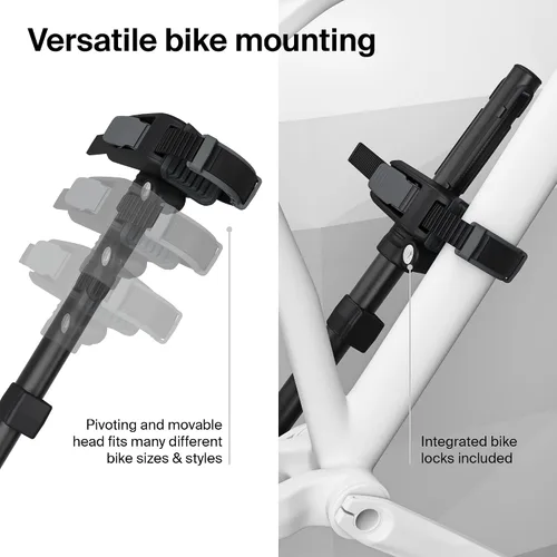 Miniatura 5 de Thule Outpace 2 Portabicicletas - Soporte de bicicleta compacto y ligero - Diseño plegable - Se adapta a la mayoría de estilos de bicicletas