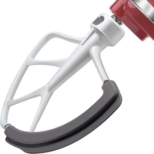 Miniatura 8 de KITCHPOWER 4,5-5 Quart Flex Edge - Batidora para cocina, soporte para cabeza, mezcladores, color blanco, Blanco
