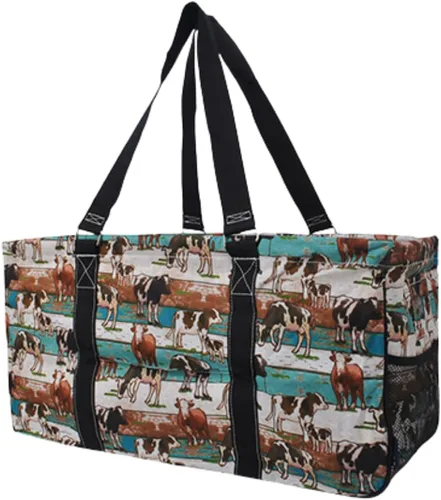 Miniatura 43 de NGIL Bolsa de comestibles reutilizable extra grande plegable de gran tamaño para comestibles, almacenamiento, picnic, playa, Flecha-negro