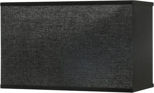 Miniatura 3 de Aspen Creative 36008 Pantalla rectangular de transición para lámpara de construcción de araña en color negro, 8 pulgadas + 16 pulgadas de ancho