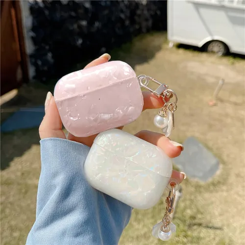 Miniatura 4 de Bonita funda para Airpods Pro/Pro 2 Gen para niñas y mujeres con bolígrafo limpiador, patrón de carcasa Airpods iPod Pro de 2ª/1ª generación, funda
