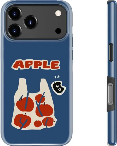 Miniatura 189 de Goodon para iPhone 17 Pro, Funda Estética de Gato Negro y Niña Naranja, Compatible con Magsafe, Funda Protectora Retro Única y Moderna de Silicona